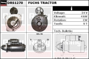 DRS1270 Startér Remy Remanufactured REMY