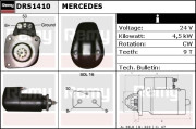 DRS1410 Startér Remy Remanufactured REMY