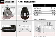 DRS1510 Startér Remy Remanufactured REMY