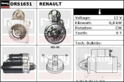 DRS1651 Startér Remy Remanufactured REMY