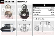 DRS1741 Startér Remy Remanufactured REMY