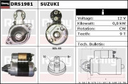 DRS1981 Startér Remy Remanufactured REMY