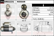 DRS2231 Startér Remy Remanufactured REMY