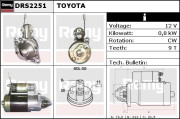 DRS2251 Startér Remy Remanufactured REMY