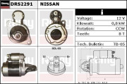 DRS2291 Startér Remy Remanufactured REMY