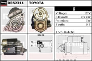 DRS2311 Startér Remy Remanufactured REMY