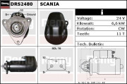 DRS2480 Startér Remy Remanufactured REMY