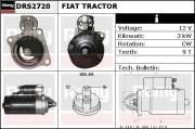 DRS2720 Startér Remy Remanufactured REMY