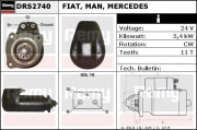 DRS2740 Startér Remy Remanufactured REMY