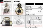 DRS2911 Startér Remy Remanufactured REMY