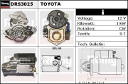 DRS3025 Startér Remy Remanufactured REMY