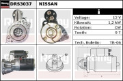 DRS3037 Startér Remy Remanufactured REMY