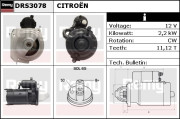 DRS3078 Startér Remy Remanufactured REMY