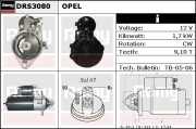 DRS3080 Startér Remy Remanufactured REMY