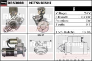 DRS3088 Startér Remy Remanufactured REMY