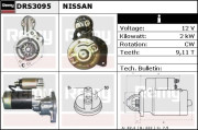 DRS3095 Startér Remy Remanufactured REMY