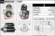 DRS3104 Startér Remy Remanufactured REMY