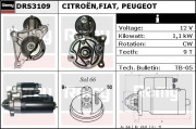 DRS3109 Startér Remy Remanufactured REMY