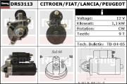 DRS3113 Startér Remy Remanufactured REMY