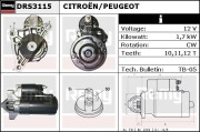 DRS3115 Startér Remy Remanufactured REMY