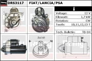 DRS3117 Startér Remy Remanufactured REMY