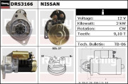 DRS3166 Startér Remy Remanufactured REMY