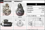 DRS3200 Startér Remy Remanufactured REMY