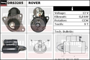 DRS3205 Startér Remy Remanufactured REMY