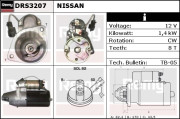 DRS3207 Startér Remy Remanufactured REMY