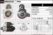 DRS3210 Startér Remy Remanufactured REMY