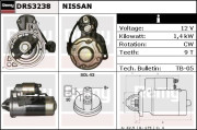 DRS3238 Startér Remy Remanufactured REMY