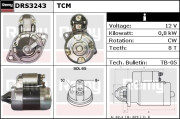 DRS3243 Startér Remy Remanufactured REMY