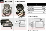 DRS3245 Startér Remy Remanufactured REMY