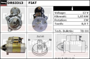 DRS3313 Startér Remy Remanufactured REMY