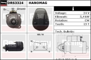 DRS3324 Startér Remy Remanufactured REMY