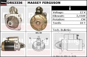 DRS3336 Startér Remy Remanufactured REMY