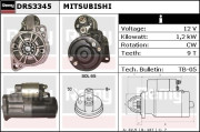 DRS3345 Startér Remy Remanufactured REMY