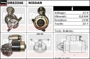 DRS3346 Startér Remy Remanufactured REMY