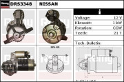 DRS3348 Startér Remy Remanufactured REMY