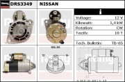 DRS3349 Startér Remy Remanufactured REMY