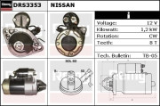 DRS3353 Startér Remy Remanufactured REMY