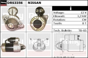 DRS3356 Startér Remy Remanufactured REMY