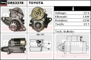 DRS3378 Startér Remy Remanufactured REMY