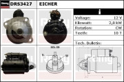 DRS3427 Startér Remy Remanufactured REMY