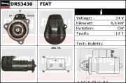 DRS3430 Startér Remy Remanufactured REMY