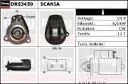 DRS3450 Startér Remy Remanufactured REMY