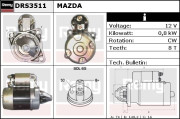 DRS3511 Startér Remy Remanufactured REMY