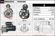 DRS3551 Startér Remy Remanufactured REMY