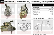 DRS3553N Startér Remy Gold REMY