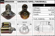 DRS3554 Startér Remy Remanufactured REMY